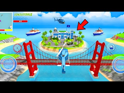 Jack The New MILLIONAIRE ISLAND 🏝️🥳in Dude theft wars