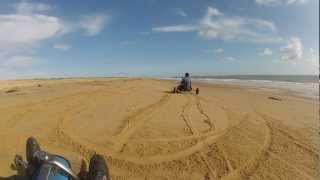 preview picture of video 'Buggy powerkite la Tranche-sur-Mer GoPro HD2'