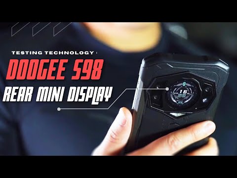 Doogee S98 - Impressive Rear Mini Display Overview!