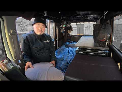 A low day in my homeless van life in Japan