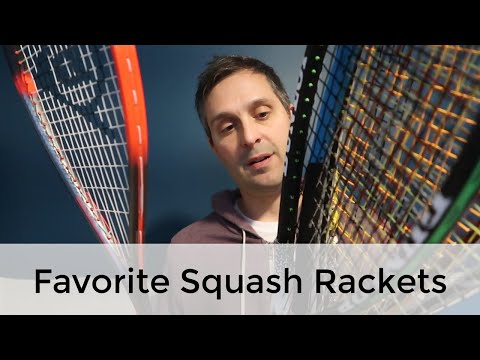 Favorite Squash Rackets (Recently)