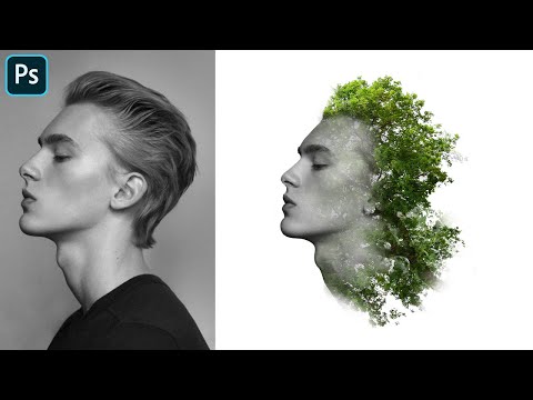Double Exposure Effect | Photoshop Tutorial | Tree Exposure