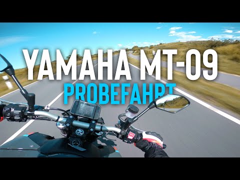 YAMAHA MT-09 2021 Probefahrt inkl. 0-100 Test, Sound
