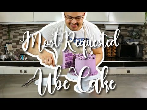 Ubelicious UBE CAKE Recipe (Dense Cake)