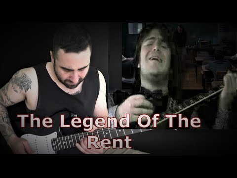 The Legend Of The Rent - School Of Rock - Jack Black Cover "With Metal Music"