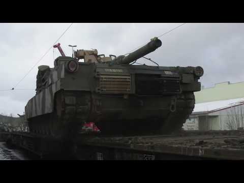 Allied Spirit Rail Down Loading B-Roll