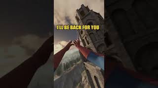 Spider-Man in VR violates Shaggy 🥵 #vr #spiderman #gaming #bladeandsorcery