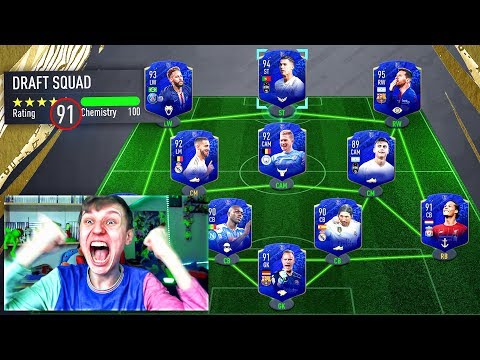 TOTY MESSI In FULL TEAM OF THE YEAR NOMINEE FUT DRAFT!! (FIFA 20)