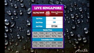 LIVEDRAW ANGKA KELUARAN SINGAPORE (SGP) 23 MEI 2018