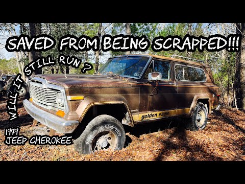 Scrap Yard? No Way! 1979 Jeep Cherokee, Golden Eagle...A Rescue Mission.