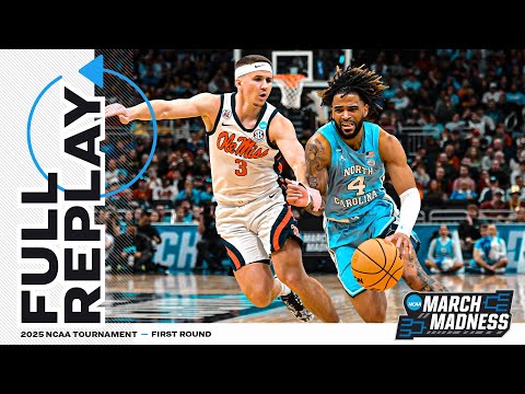 Ole Miss vs. North Carolina - 2025 NCAA men's first round | FULL REPLAY