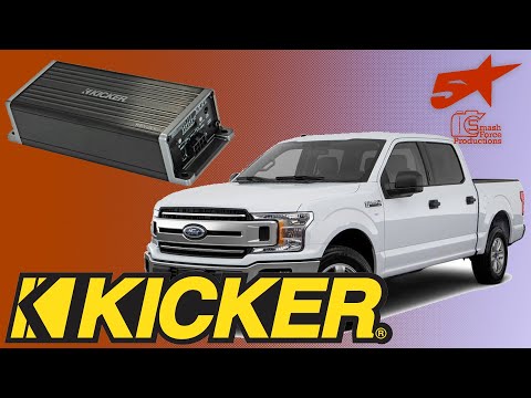 Kicker Key 200 4 full install with speakers F150