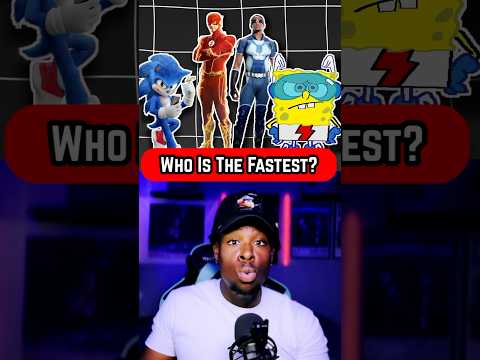 Who’s The Fastest Speedster? #shorts