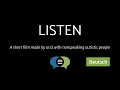 LISTEN - German Subtitles | HÖRT ZU - Deutsche Untertitel