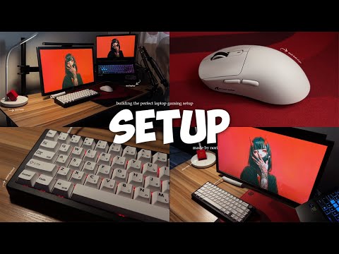 Building The PERFECT Laptop Gaming Setup!