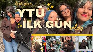 YTÜ'DE İLK GÜN | kulüplerin tanıtımı, yıldız store, kampüs hayatı, arkadaşlar