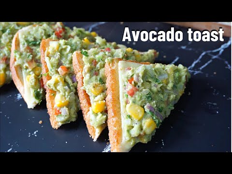 Avocado toast recipe | avocado sandwich | avocado recipe | avocado toast sandwich