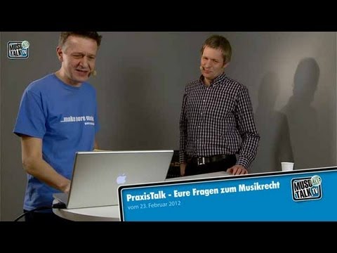 Musik und Urheberrecht - Anwalt Gunnar Berndorff beantwortet eure Fragen