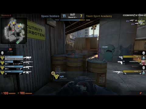 paz ACE vs Spirit Academy