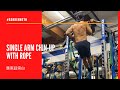 Single Arm Chin-up with Rope 廣東話旁白 | #AskKenneth