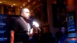 TIMBALAND &amp; BRANDY aka Bran&#39;NU - MEET IN THE MIDDLE Live @ Hard Rock Cafe, Los Angeles