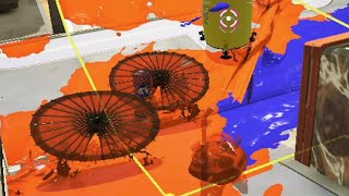 和傘が凄いことになっている【Splatoon3】