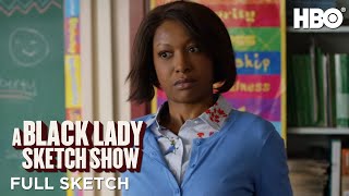 A Black Lady Sketch Show: Cool Handshake Teacher Needs A Win (Full Sketch) | HBO