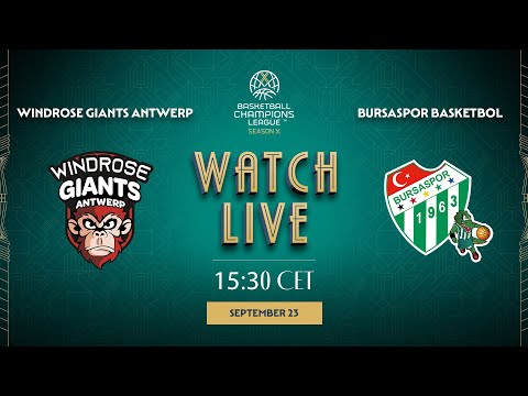 Final 2 | Windrose Giants Antwerp v Bursaspor Basketbol | Full Basketball Game | BCL 2025-26