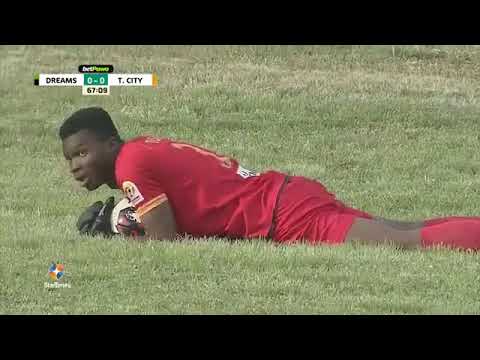 WATCH THE HIGHLIGHT OF DREAMS FC  0 VS  0 TAMALE CITY ..WEEK 5.