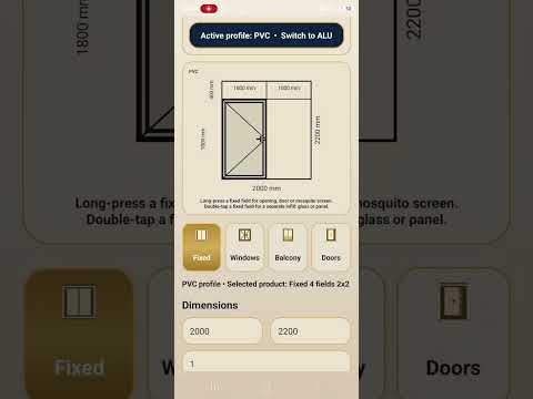 PVC & ALU Calculator video thumbnail