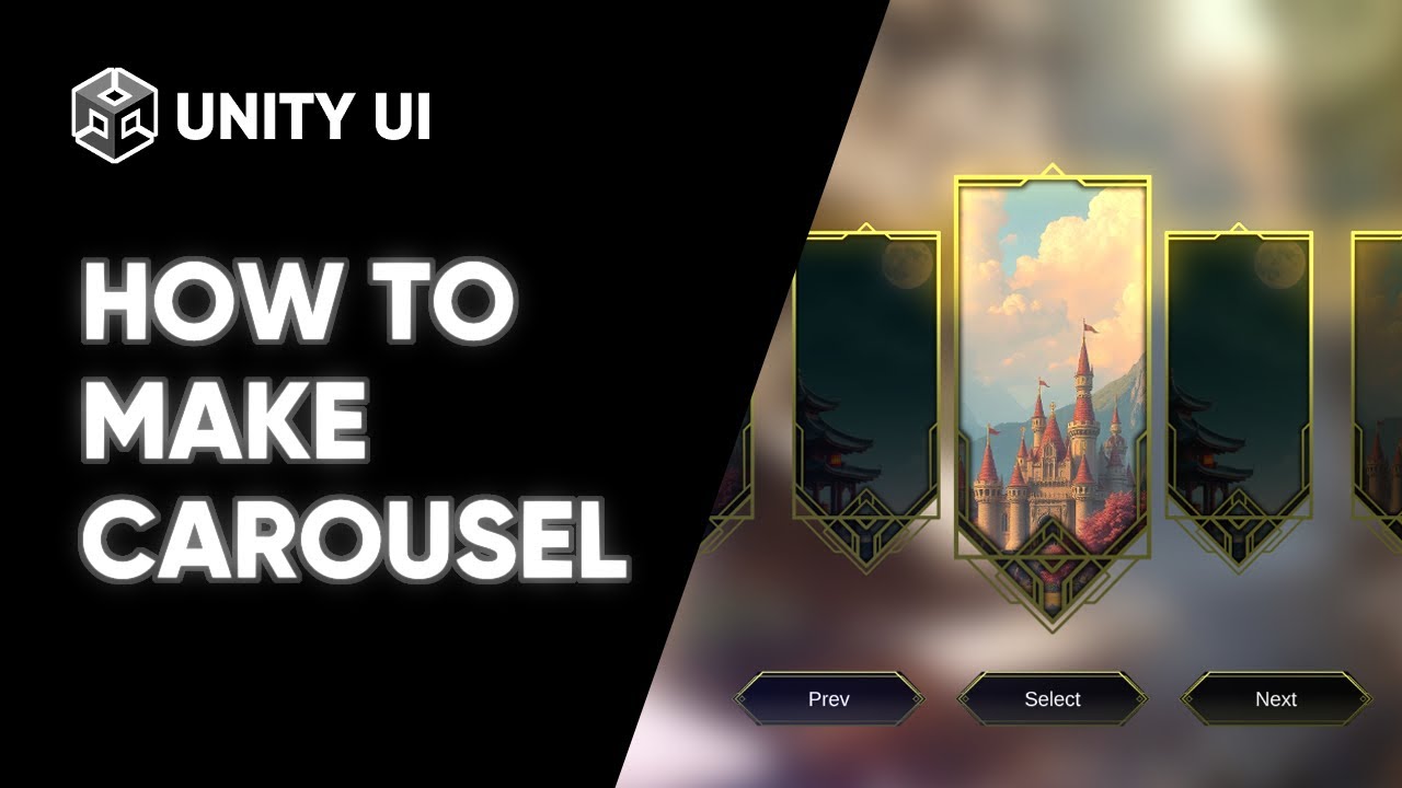 Unity UI - How to make Carousel!