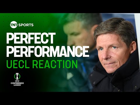 Oliver Glasner praises his players after extending Palace's unbeaten run to 19 games 🤩 #UECL