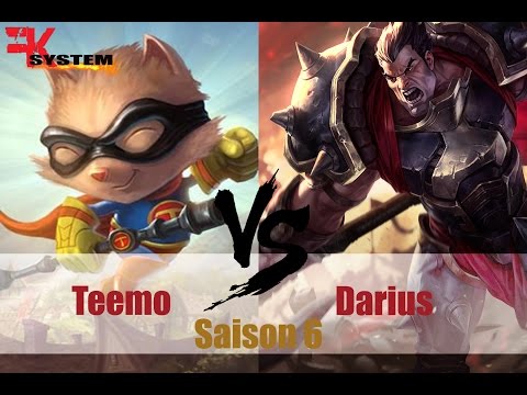 Teemo vs Darius Top Lane [11-5-14]