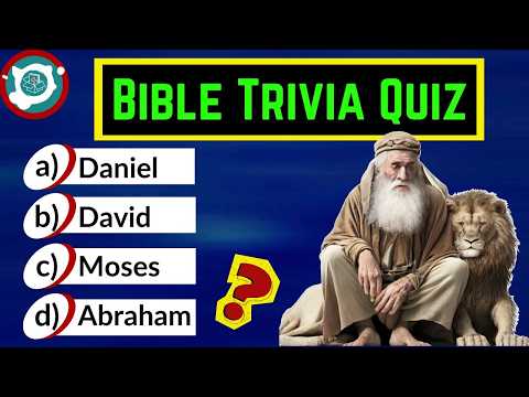 The Ultimate BIBLE QUIZ- 3 rounds- 3 levels- 30 questions!