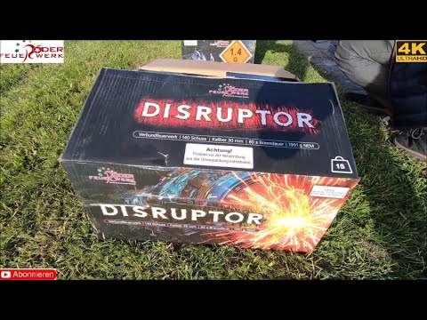 Röder Feuerwerk - Disruptor (Neuheit 2025) Klasse & schön!