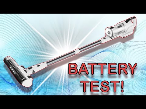 Klarpul Cordless Vacuum Cleaner, 2 Batteries 140 Mins Runtime 600W 50Kpa Stick Vacuum Cordless, Self-Standing Vacuum Cleaners for Home with 2.5H Fast Charging, for Floor/Carpet/Pet Hair, White video review thumbnail