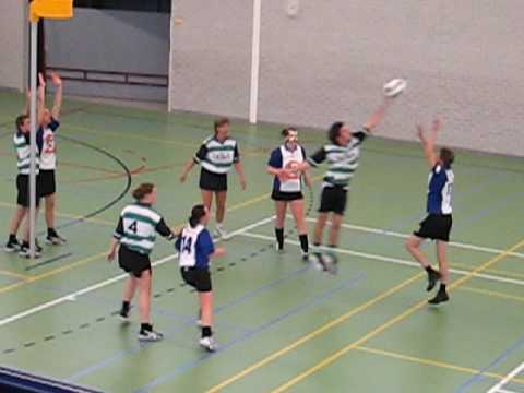 Korfbal - Mooi blok, vrije bal