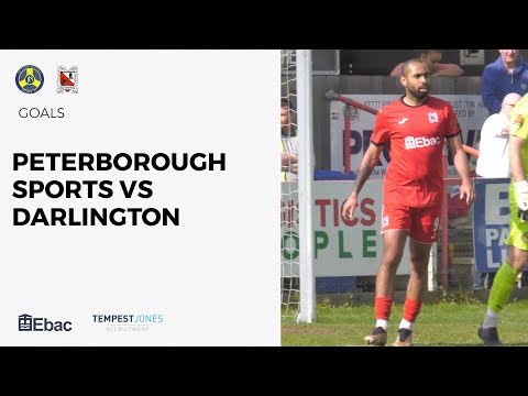 Goals: Peterborough Sports v Darlington