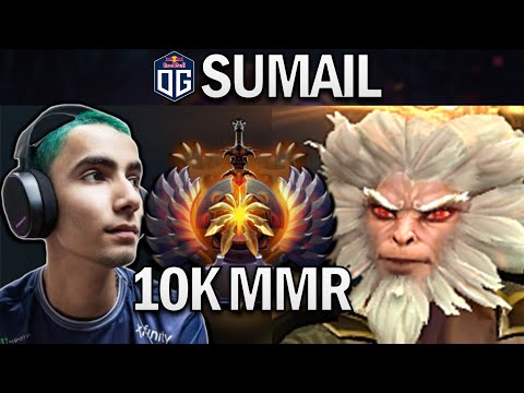 THIS IS HOW A 10K MMR PRO PLAYS MONKEY KING - OG.SUMAIL - DOTA 2 7.25 GAMEPLAY