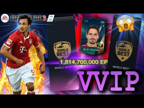 FIFA ONLINE 3 VVIP TRADE GET THE WALL OF BAYERN HUMMLES (+8/EC) COST 1.800.000.000... WOW !!