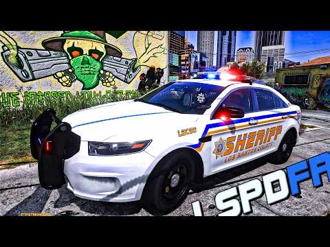 🚨 GTA 5 LSPDFR | Harris County Sheriff City Patrol | Intense Urban Policing!