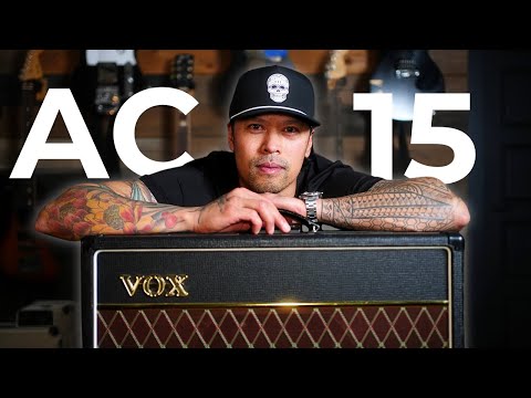 Vox AC15VR Valve Reactor 1x12 Guitar Combo 2010 - 2014 - Black imagen 4