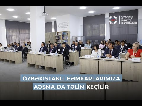 Özbəkistan həmkarlar ittifaqlarının nümayəndələri üçün AƏSMA-da təlim keçirilir