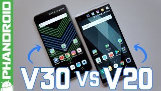 LG V30 vs LG V20: Where's the Second Screen?