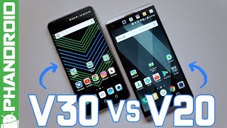 LG V30 vs LG V20: Where&#039;s the Second Screen?