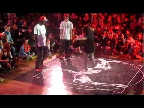 Jenn and Tomo vs. Frankie and Kashmir - house quarterfinal @Juste Debout UK 2013