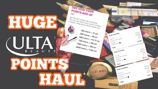 I USED 6000 ULTA REWARDS POINTS/ HUGE BEAUTY HAUL