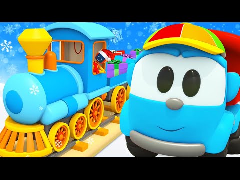 Leo the truck full episodes. Toy trains for kids. Vehicles & Choo Choo Train cartoons for kids.