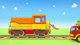 Leo the truck full episodes. Toy trains for kids. Vehicles &amp; Choo Choo Train cartoons for kids.