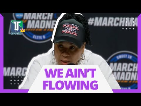 South Carolina HC Dawn Staley on SURVIVING Duke in Elite 8 of NCAA Tournament